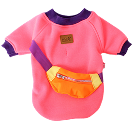 ÇANTALI SWEATSHIRT PEMPE